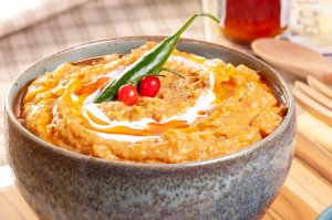 A tantalizing plate of Vatapá, a Bahian specialty originating from Bahia, Brazil Brazilian Main Dishes