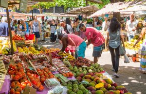 fruit market Aroma tourism in rio